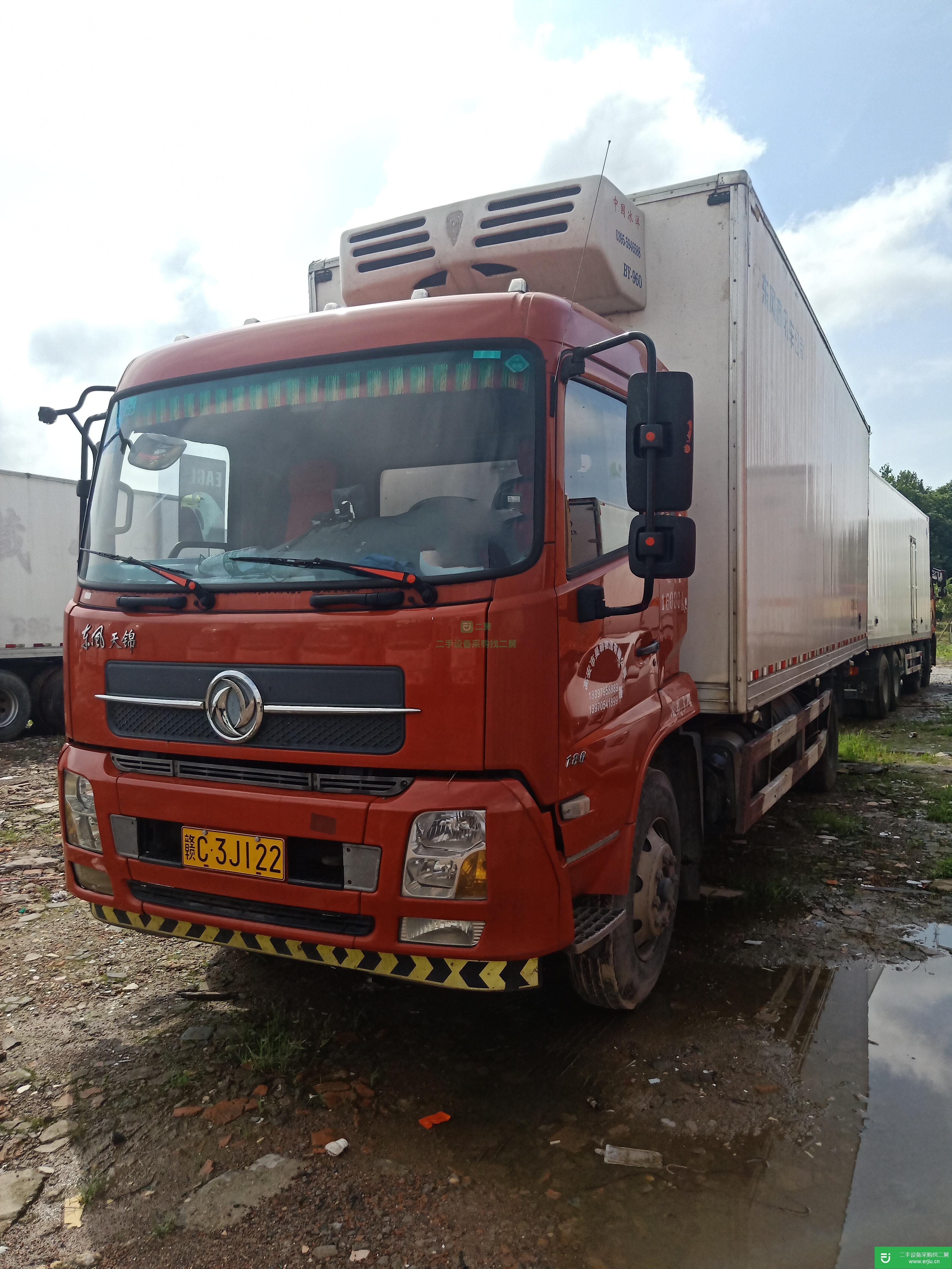 江西出售二手東風冷藏車