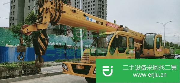 河南出售二手的徐工吊車，車況好,手續(xù)全,有空調(diào),有電腦