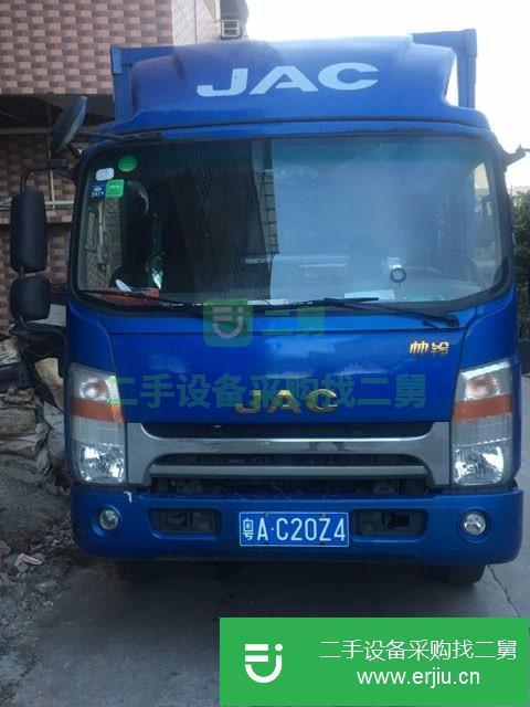 廣東出售二手江淮帥鈴箱式貨車