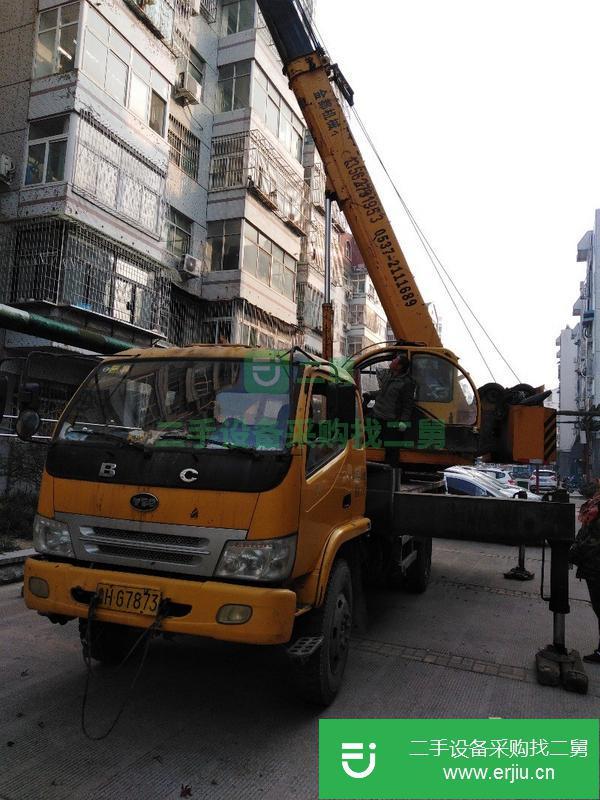山東出售轉讓12噸油電兩用吊車