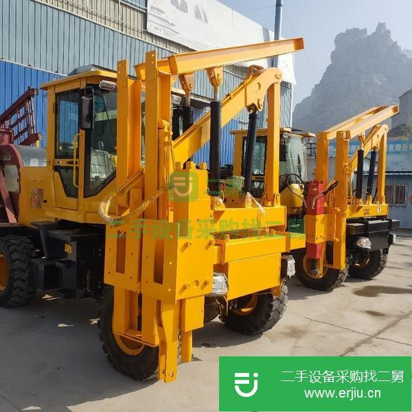 山東出售二手可折疊式打樁機(jī)