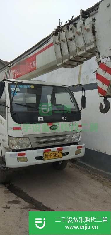 江蘇出售二手的吊車，六節臂 雙節支腿