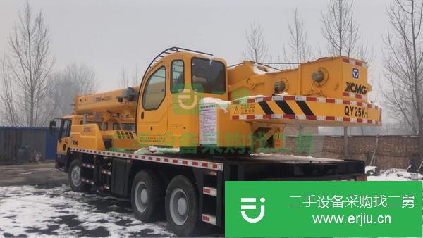 河南出售二手徐工25k_2汽車吊