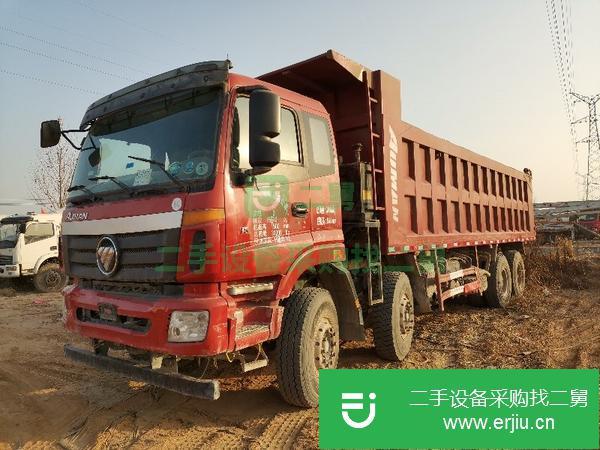 湖南出售二手歐曼前四后八自卸車