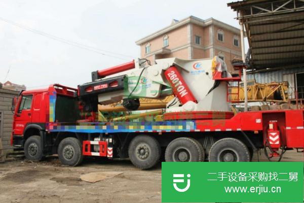 山東出售轉讓程力150噸折臂吊車