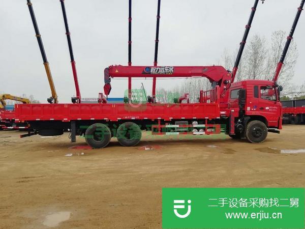安徽出售二手程力12噸隨車吊