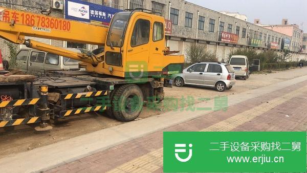 山東出售二手徐工吊車12噸,車況好干活的車