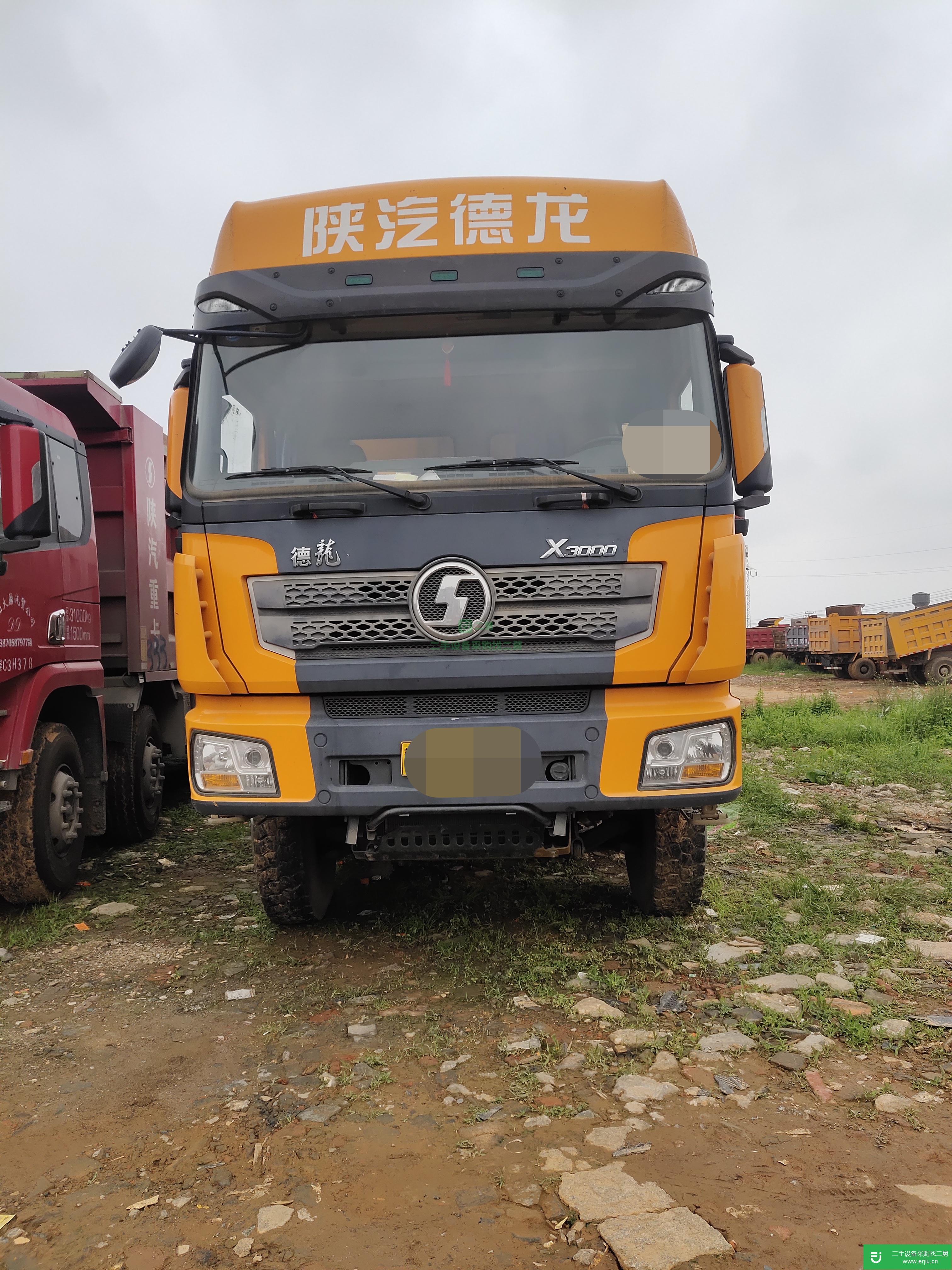 江西出售二手陜德龍X3000前四后八自卸車