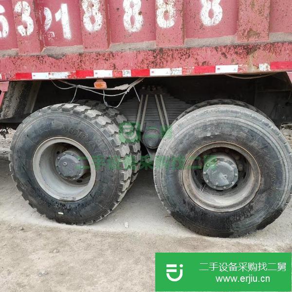 新疆出售轉讓二手國五后八輪豪沃自卸車