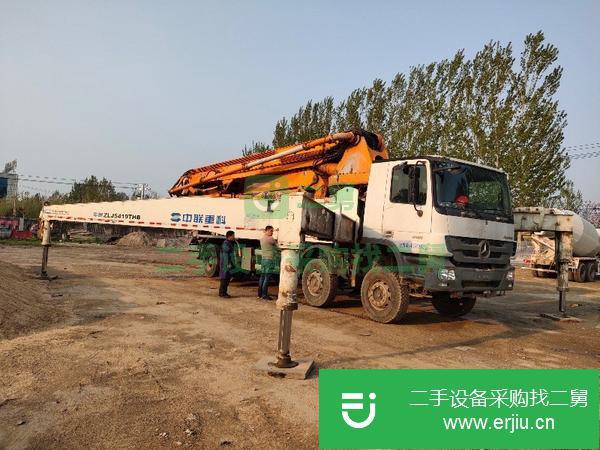 河北出售二手52米泵車