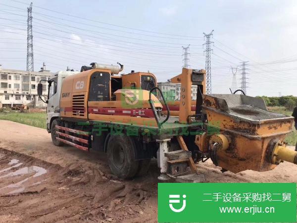 黑龍江出售年三一車載泵,國四排放