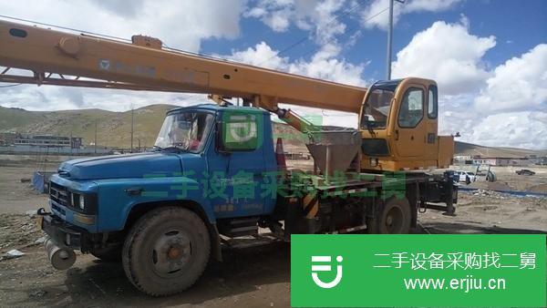 青海出售八噸徐工吊車,19米大臂
