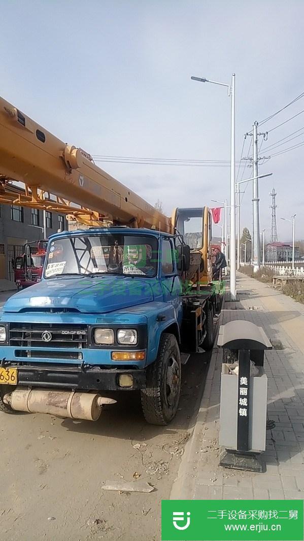 青海出售八噸徐工吊車,19米大臂
