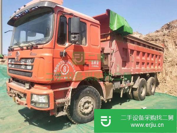 浙江出售后八輪陜汽德龍自卸車