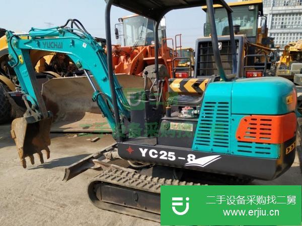 上海出售二手履帶式玉柴25小型挖掘機
