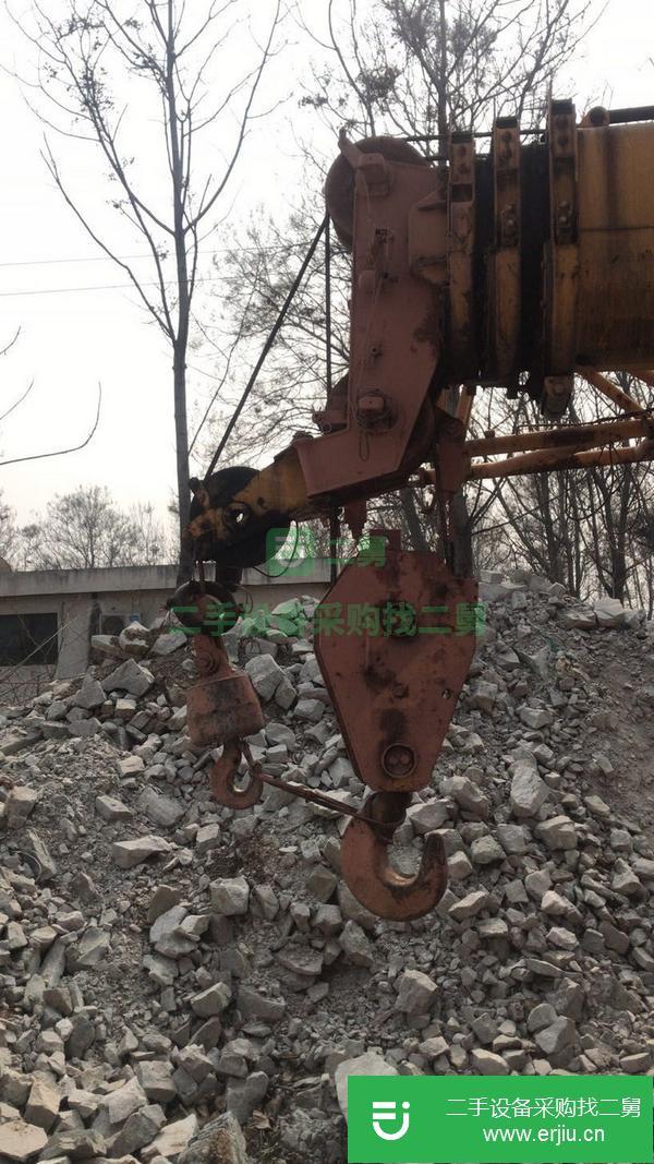河南出售二手徐工吊車，車況沒問題，剛審車保險