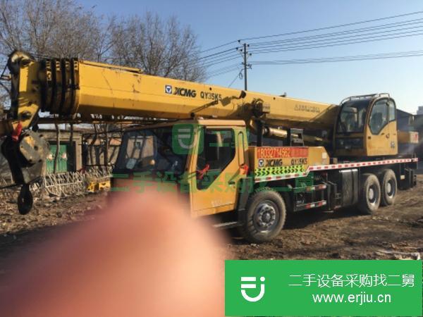 河北出售二手25噸吊車