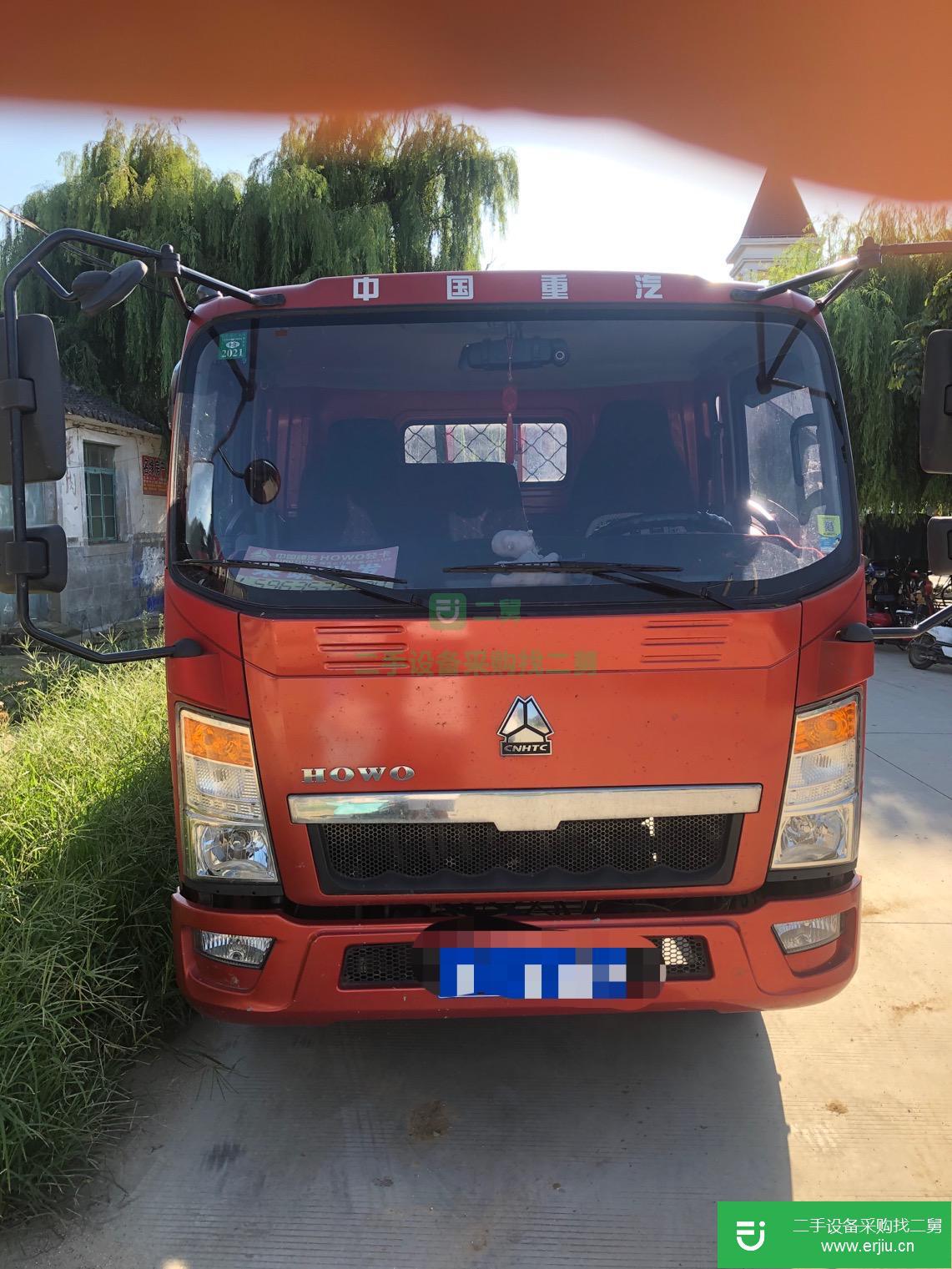 山東出售二手重汽豪沃輕卡貨車
