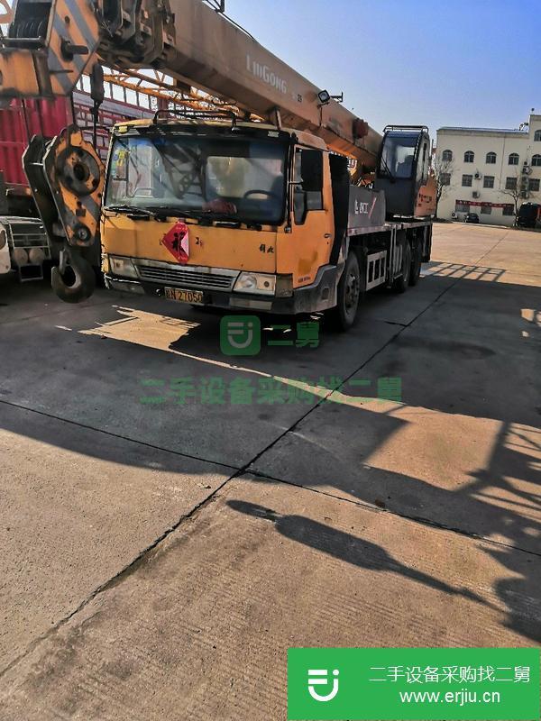 安徽出售柳工吊車20噸，車況精品,手續(xù)齊全
