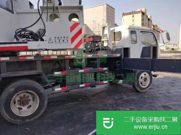 河南出售二手的吊車，六節臂，雙節支腿，油電兩用
