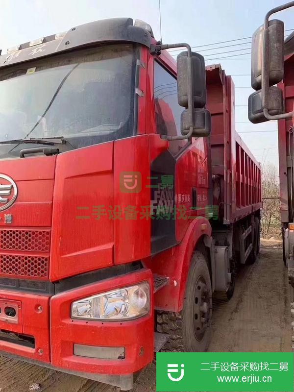 江蘇出售轉(zhuǎn)讓二手國五排放輕量化前四后八解放自卸車