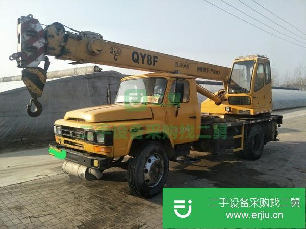 天津出售二手長江吊車 手續全 車況好無毛病,無漏油，無事故!