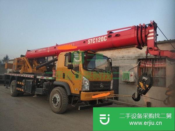 陜西出售轉(zhuǎn)讓十二噸三一吊車