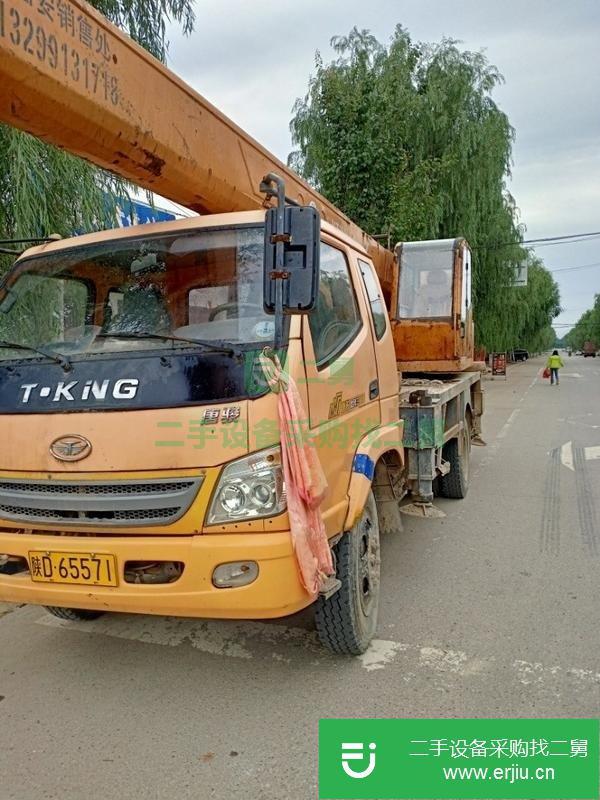 陜西出售轉讓十噸唐駿吊車