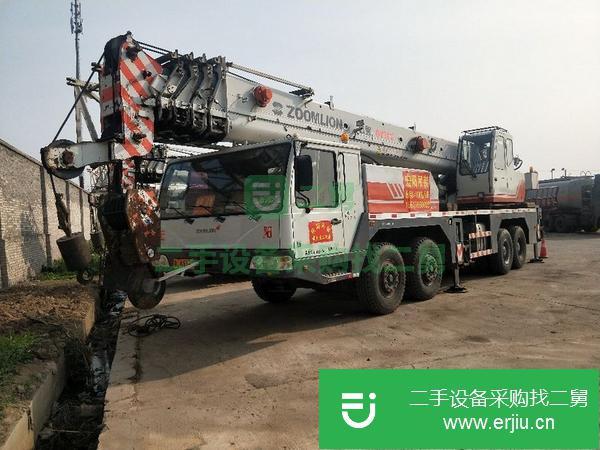 河南出售二手中聯(lián)50噸隨車吊