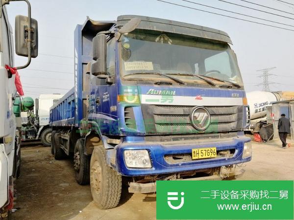 內蒙古出售二手歐曼前四后八重皮自卸車