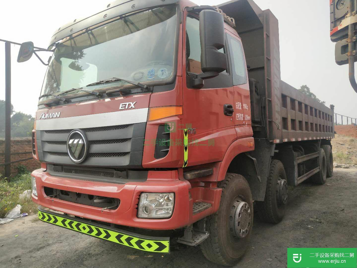 河北出售二手福田歐曼自卸車