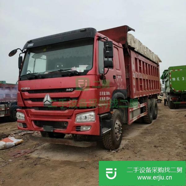 新疆出售轉讓二手國五后八輪豪沃自卸車