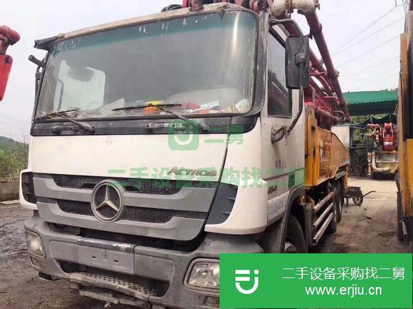 內蒙古出售二手46米泵車