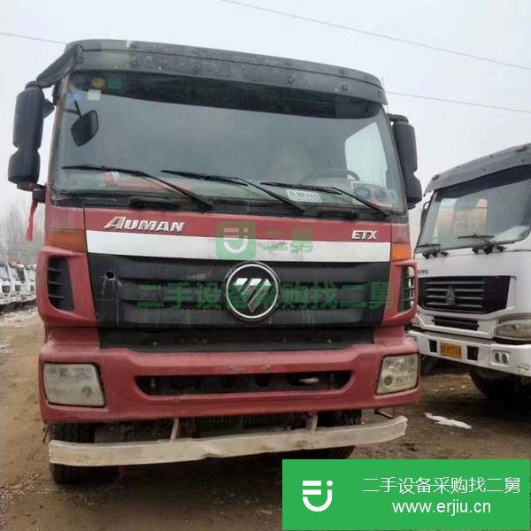 青海出售二手前四后八6米8歐曼自卸車