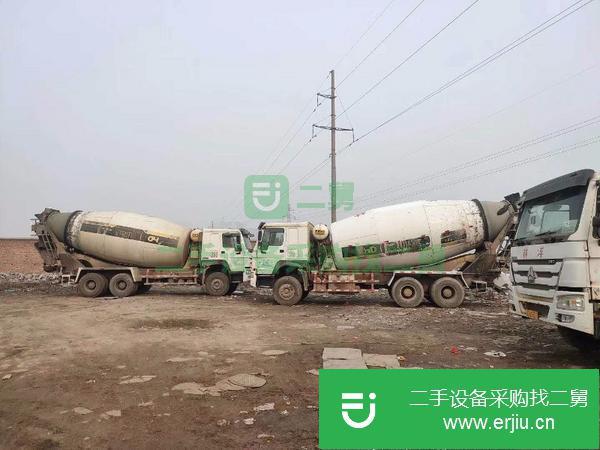 江西出售二手豪沃混凝土攪拌罐車