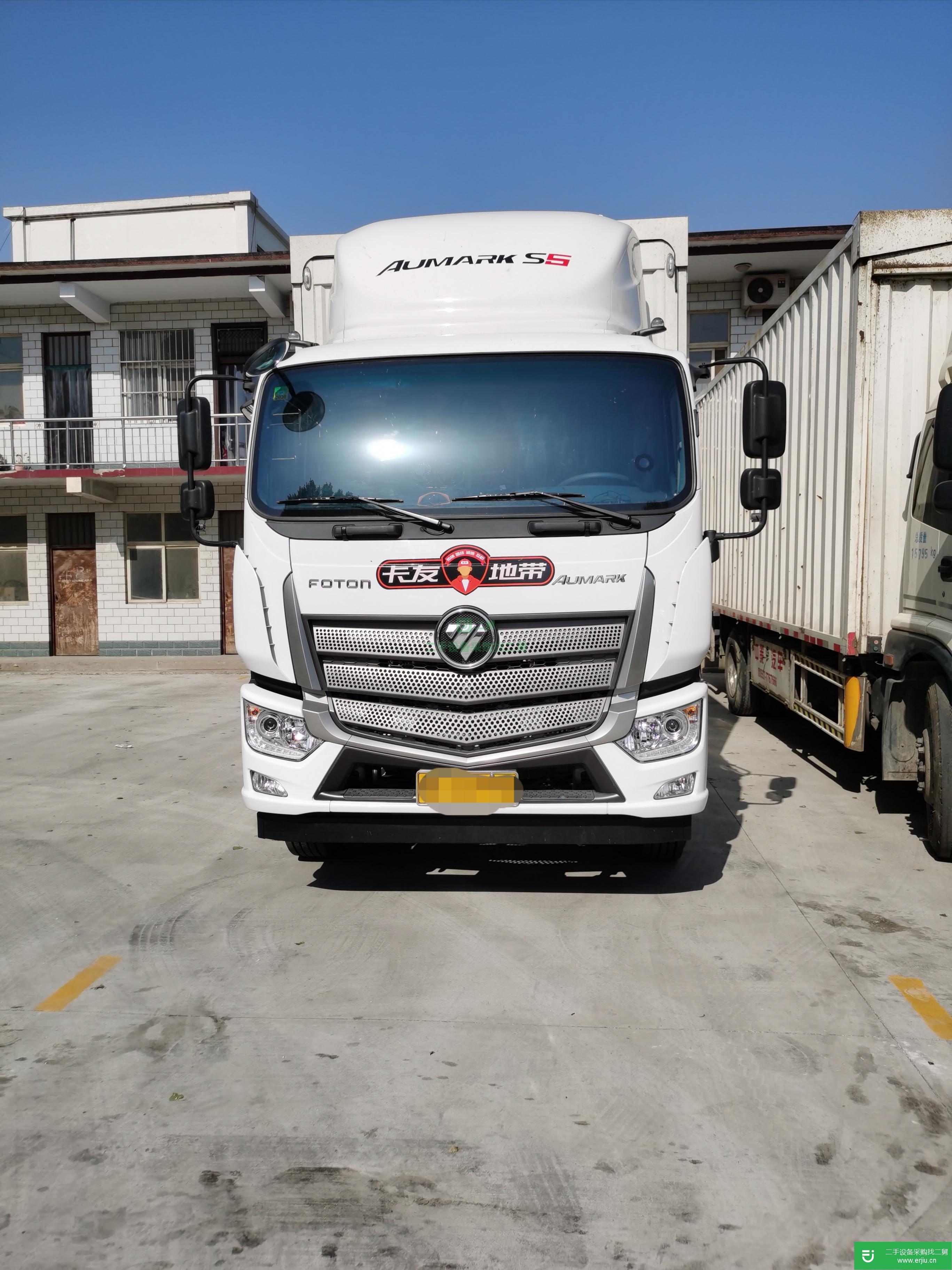河南出售二手福田歐馬可箱式貨車