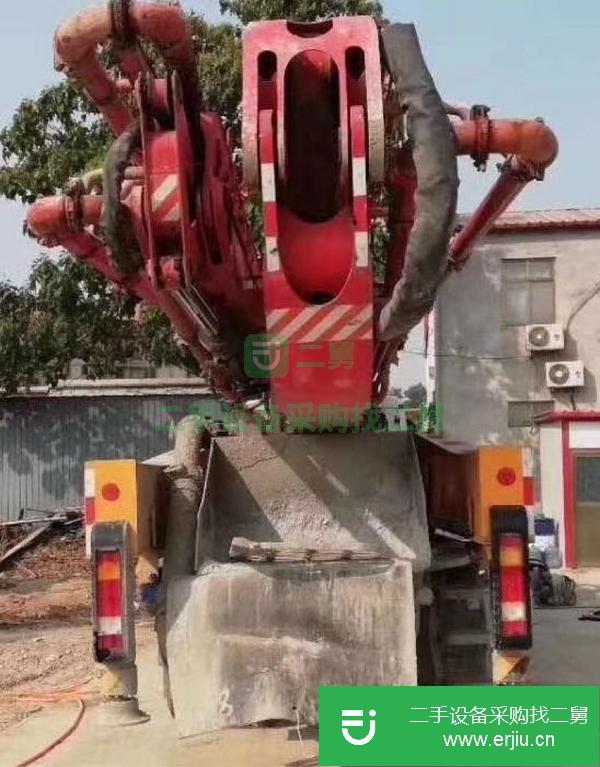 湖南出售轉讓三一奔馳56米泵車 叉腿六節臂 C8系統 泵送20萬方左右