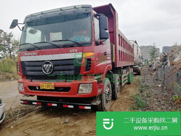 河南出售二手歐曼前四后八自卸車