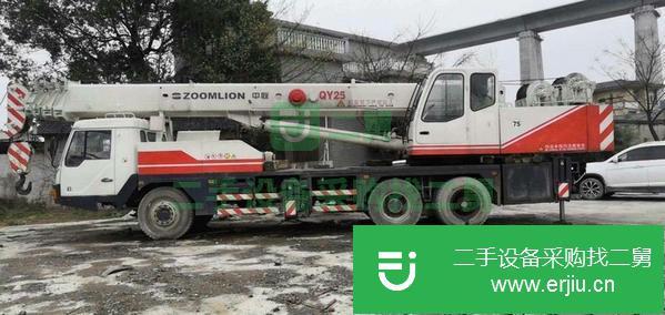 湖南出售二手中聯25h5汽車吊