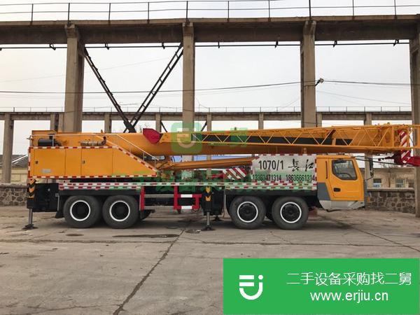 山西出售二手70噸吊車，雙發雙付臂，手續保險齊全，車況好無事故