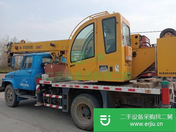 山東出售二手八噸泰安吊車