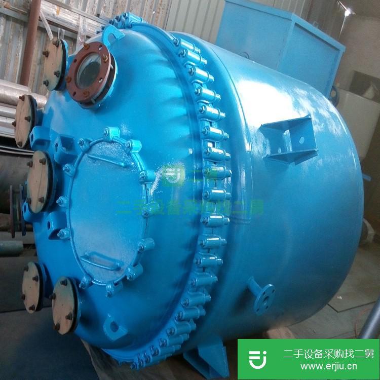 山東出售二手加熱搪瓷反應釜