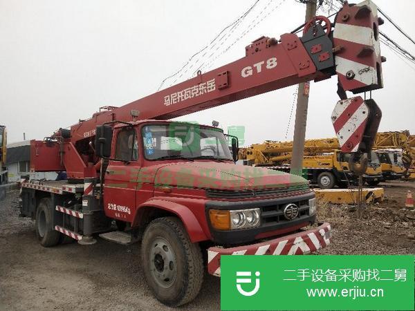 山東出售二手八噸吊車