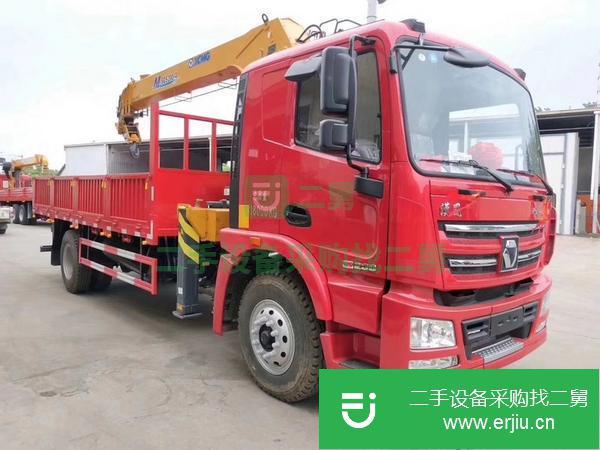 湖北出售二手徐工八噸隨車吊
