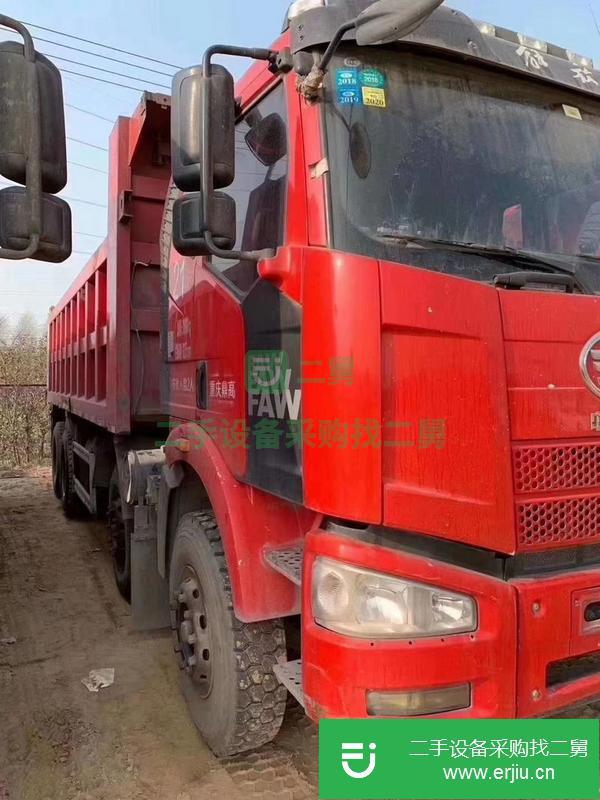 江蘇出售轉(zhuǎn)讓二手國五排放輕量化前四后八解放自卸車