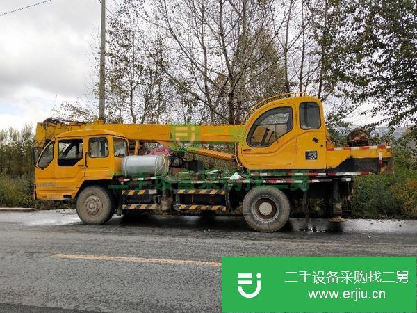 青海出售二手徐工十二噸吊車