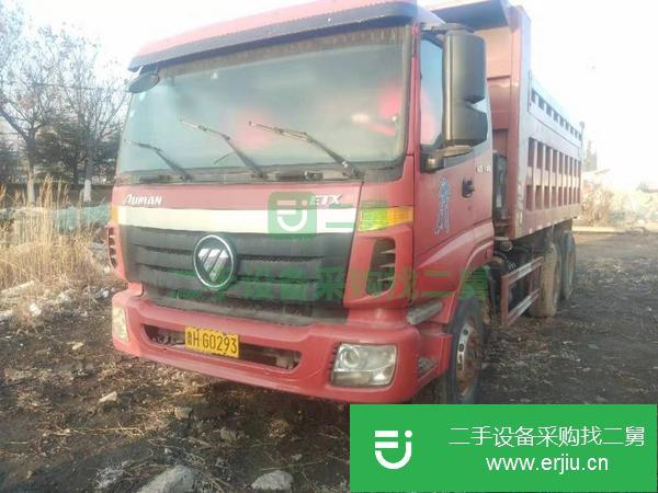 新疆出售二手歐曼后八輪自卸車