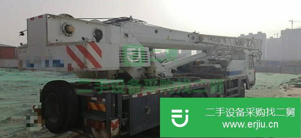 陜西出售二手中聯(lián)25v汽車吊