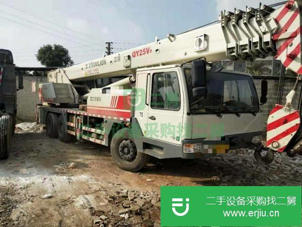 廣東出售二手中聯25V5汽車吊