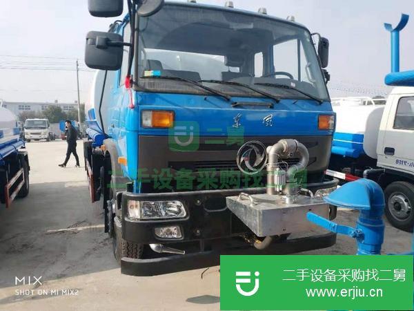 西藏出售二手國五灑水車